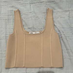 Zara corset top